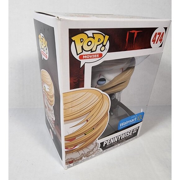 Funko Pop Horror It Lot 472 474 475 Balloon Boat Wig Pennywise Stephen King - Picture 8 of 10